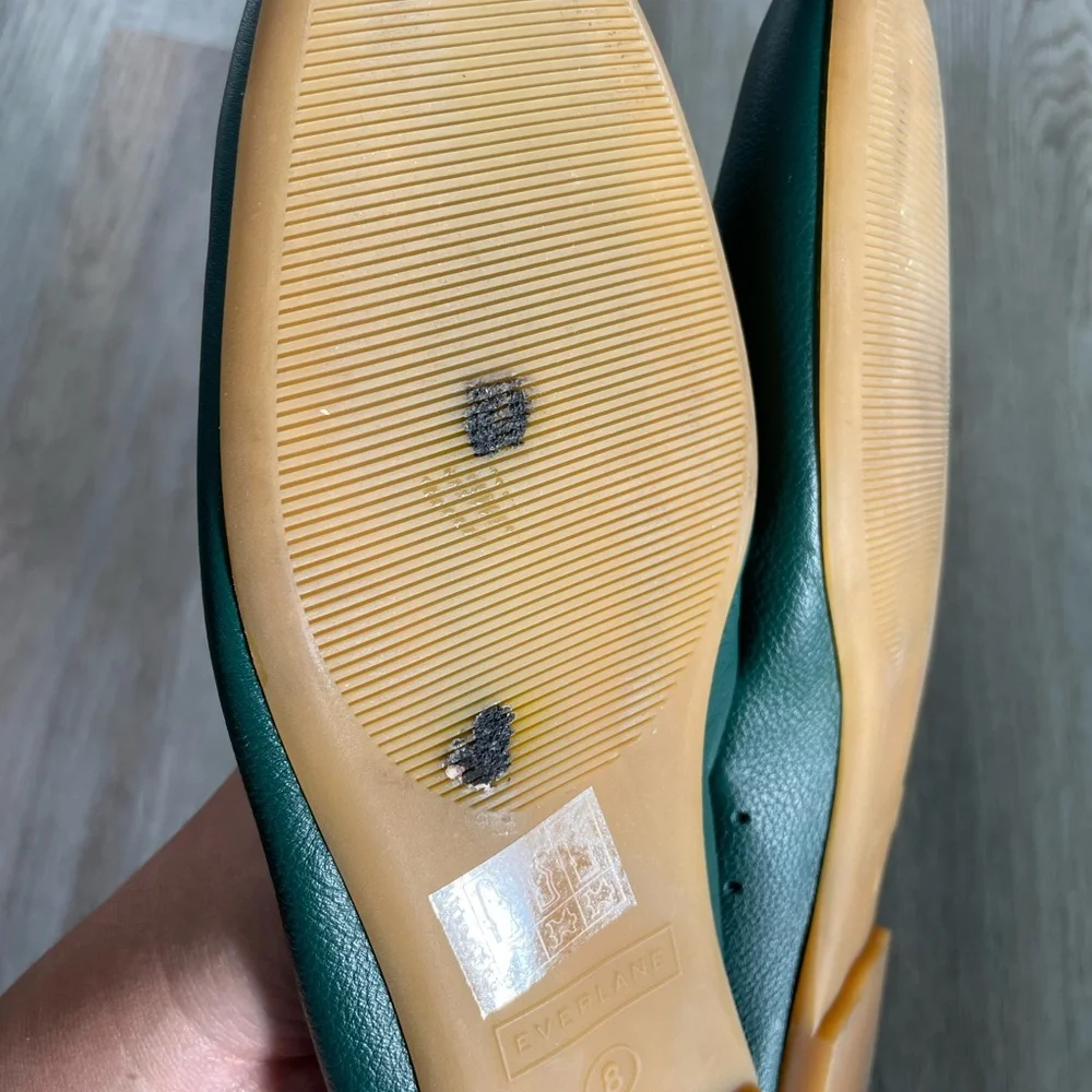 Everlane Day Glove Flats Ivy Green - Picture 7 of 7